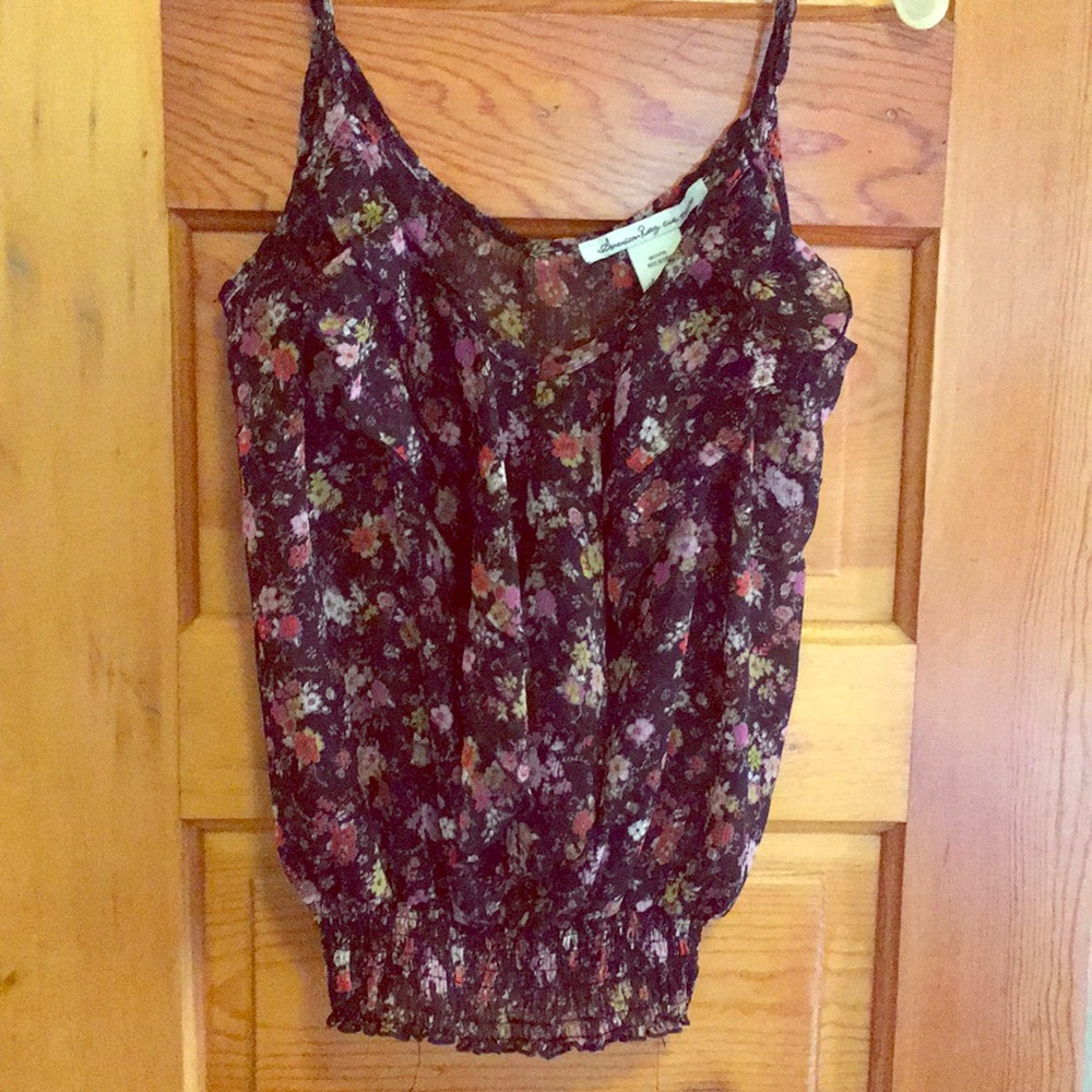 Floral tank top